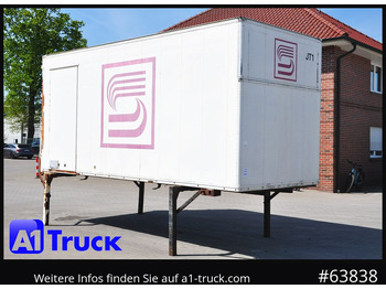 Caja cerrada KRONE Container Lager, kann verladen werden, Seitentür