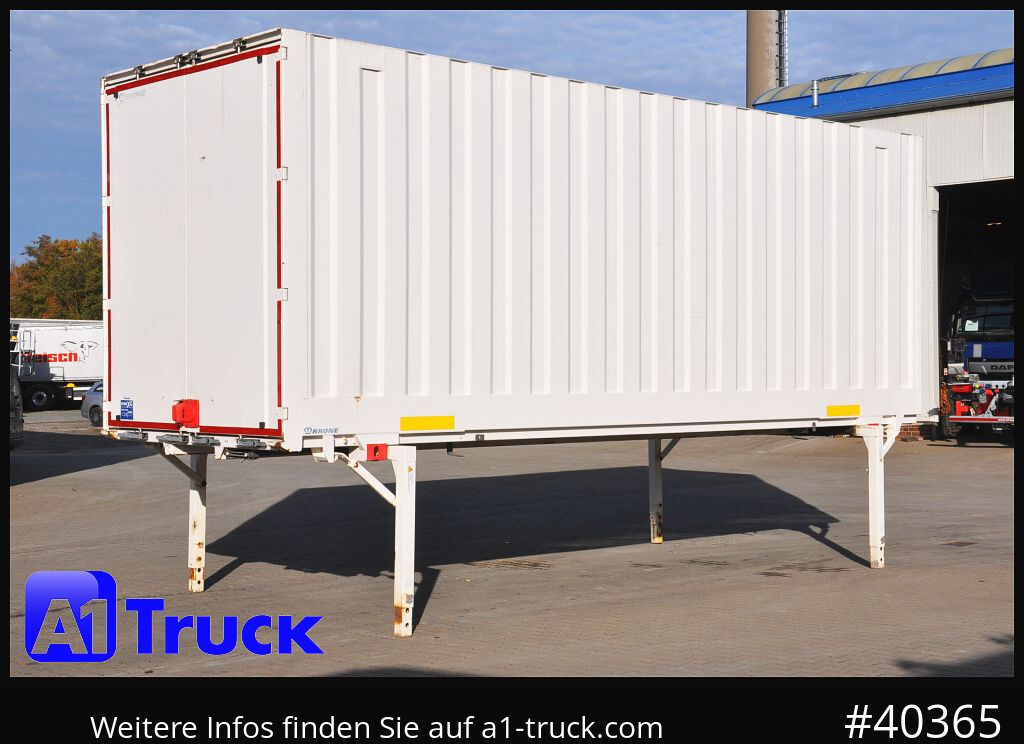 Caja cerrada KRONE WB 7,45 Wechselbrücke, 2720mm innen, Portaltür