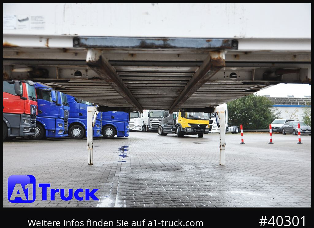 Caja cerrada KRONE WB BDF 7,45 Koffer,  2720mm innen, Zurrösen