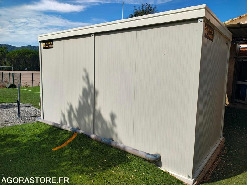 Casa contenedor BUGNALOWS  AVEC SANITAIRES ENFANTS