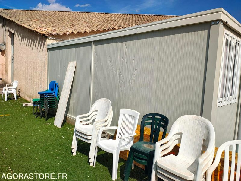 Casa contenedor BUGNALOWS  AVEC SANITAIRES ENFANTS