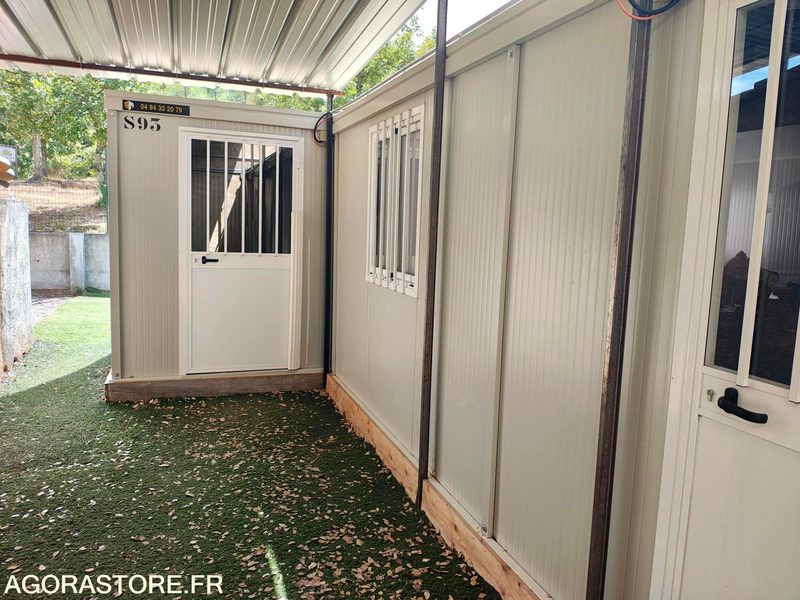 Casa contenedor BUGNALOWS  AVEC SANITAIRES ENFANTS