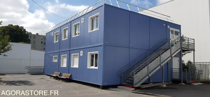 Casa contenedor Bâtiment modulaire Atemco - 152 m2 - 2022