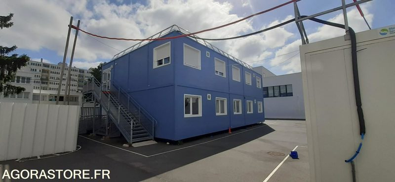 Casa contenedor Bâtiment modulaire Atemco - 152 m2 - 2022