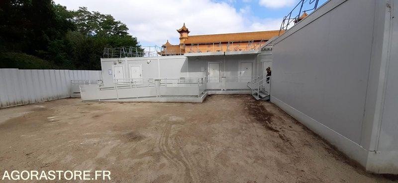 Casa contenedor Bâtiment modulaire gris Cougnaud - 310 m2 -2020