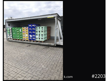 Contenedor de gancho SCHROEDER,WIESMOOR Abrollcontainer, Getränkeaufbau Wingliner, mehrmals vorhanden