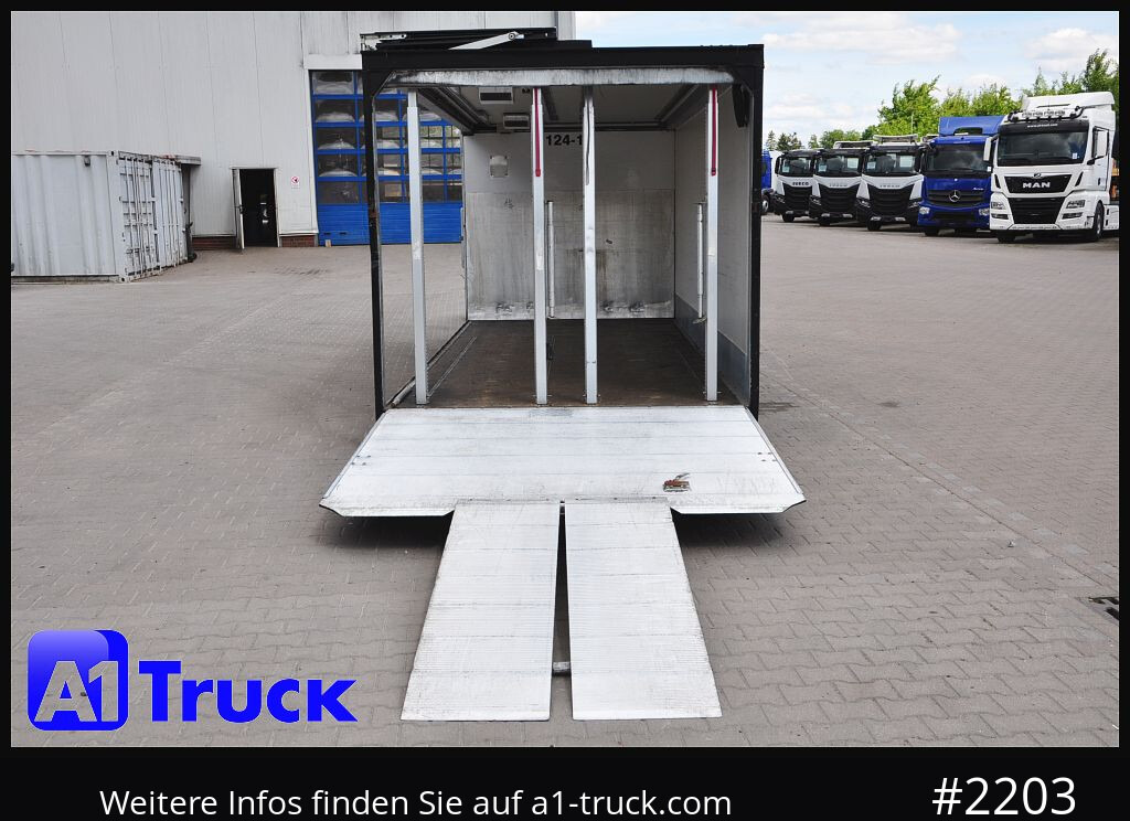Contenedor de gancho SCHROEDER,WIESMOOR Abrollcontainer, Getränkeaufbau Wingliner, mehrmals vorhanden