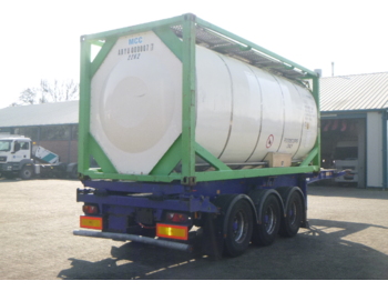 Contenedor cisterna, Semirremolque Danteco Food tank container inox 20 ft / 25 m3 / 1 comp: foto 4