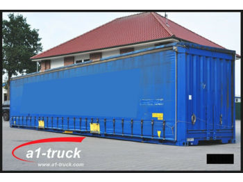 Toldo carrocería Krone 7 x WP 13,6 LS4-CS, 45 Fuss, Container, Multiloc: foto 1