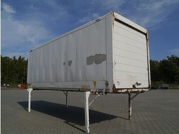 Caja cerrada Krone BDF Wechselkoffer Rolltor Lagerbehälter 7,45 m: foto 1