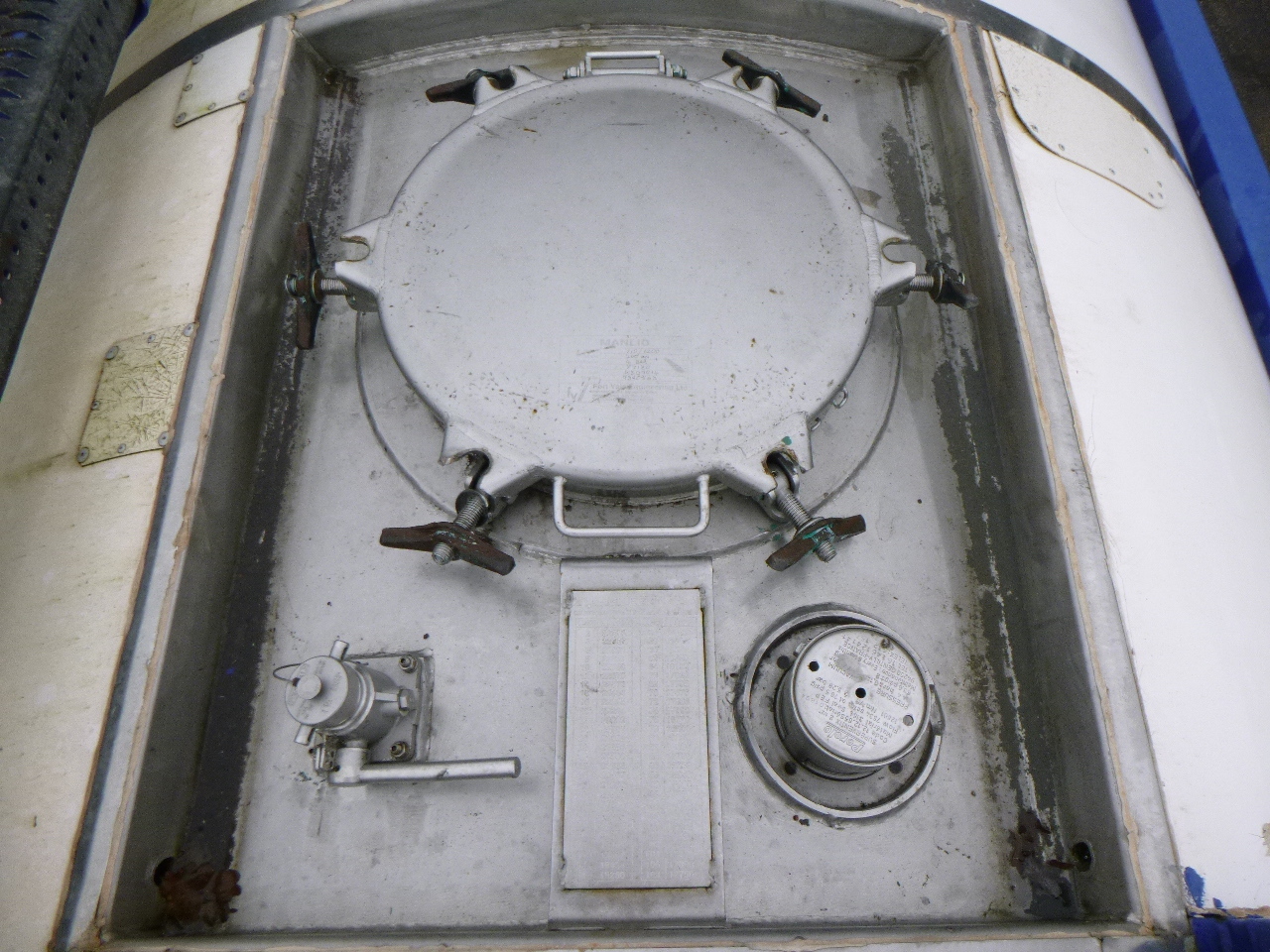 Contenedor cisterna, Semirremolque M Engineering Chemical tank container inox 20 ft / 23 m3 / 1 comp: foto 8