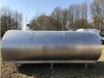 Contenedor cisterna para transporte de leche Müller Serab Kühltank 6000l: foto 2
