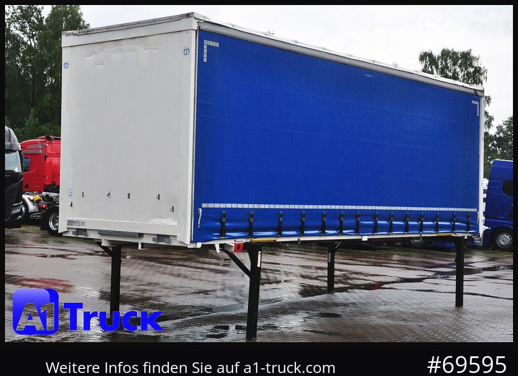 Toldo carrocería KRONE Wechselbrücke 7,82 , neue Plane, 2650mm innen