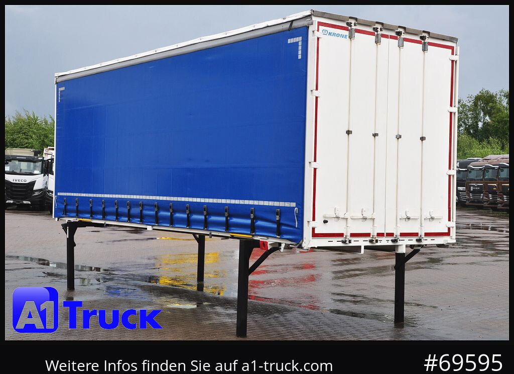 Toldo carrocería KRONE Wechselbrücke 7,82 , neue Plane, 2650mm innen