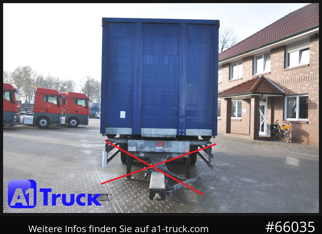 Toldo carrocería WECON 7,82 Plattform, Verzinkt, 7820mm, Staplertasche, ohne Hecktür