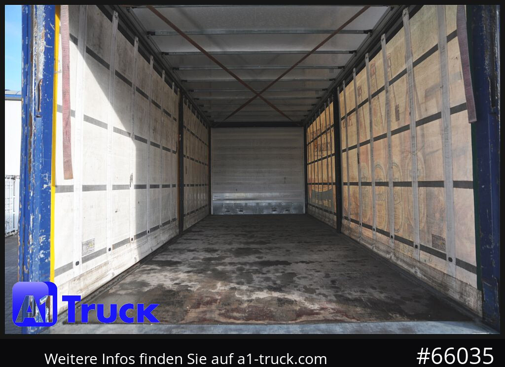 Toldo carrocería WECON 7,82 Plattform, Verzinkt, 7820mm, Staplertasche, ohne Hecktür