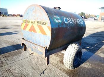 Tanque de almacenamiento Trailer Engineering Single Axle Metal Water Bowser: foto 1