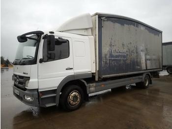 Camión lona 2013 Mercedes Atego 4x2 Curtainsider Lorry, Automatic Gear Box, Tail Lift (No Drive): foto 1