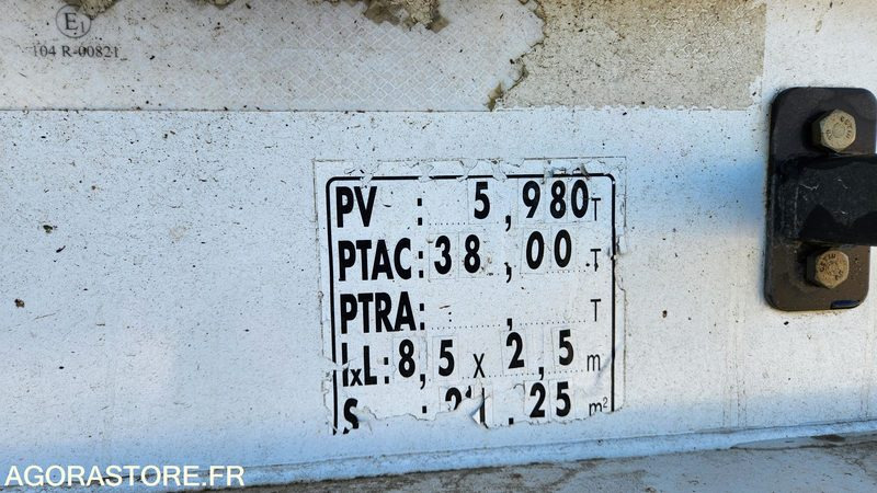 Camión BENNE ACIER 3 ESSIEUX - LANGENDORF TP SK24 - Année 2015