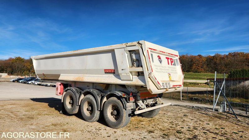 Camión BENNE ACIER 3 ESSIEUX - LANGENDORF TP SK24 - Année 2015