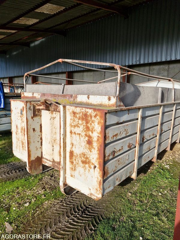 Camión Benne ampliroll céréalière 9