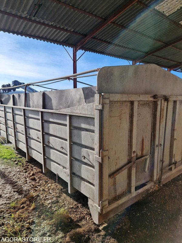 Camión Benne ampliroll céréalière 9