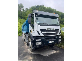 Camión  CAMION 8X4 BENNE RONDE IVECO X-WAY 480 76 000 KM 2019