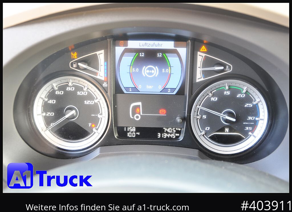 Camión caja abierta DAF LF 290, Klima, 16t Steckrungen