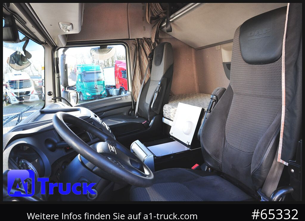 Camión caja abierta DAF XF 440, Baustoff, Terex 145.2