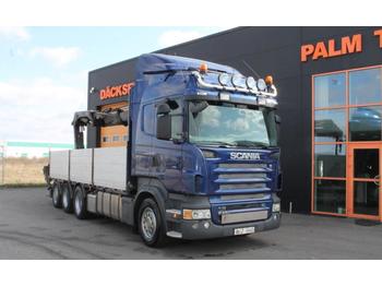 Camión caja abierta Scania R480LB8X4*4HNB