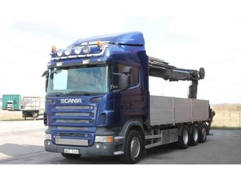 Camión caja abierta Scania R480LB8X4*4HNB Hiab 700E-6