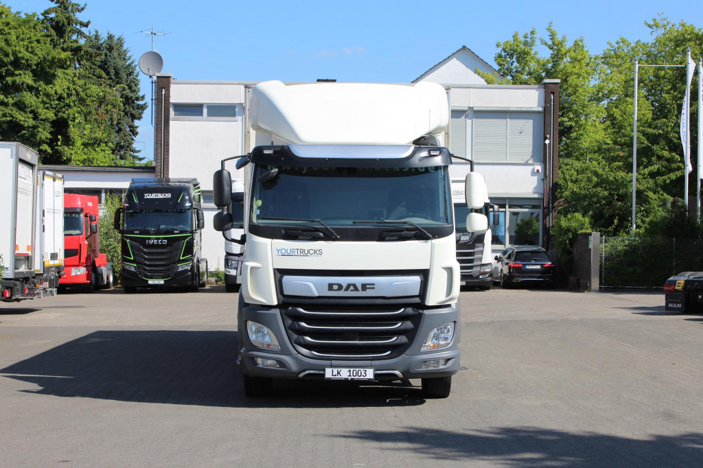 Camión caja cerrada Daf CF 340 E6  Koffer 8,5m  Klima  LDW  Rolltor  LBW