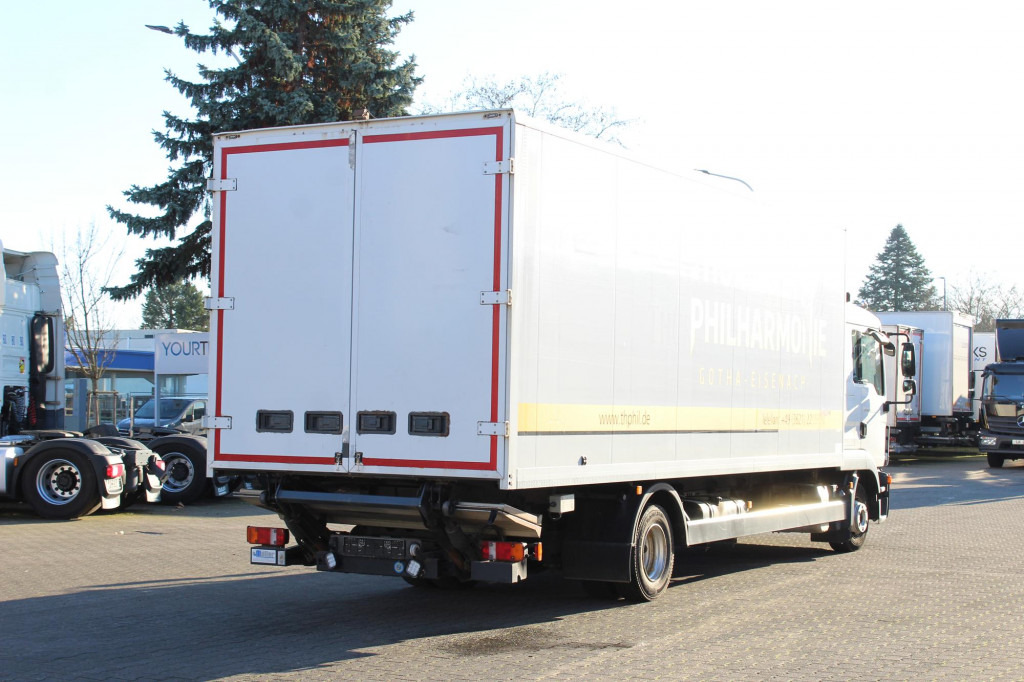 Camión caja cerrada MAN TGL 12.250  Schlafkabine Standheizung Kühlbox LBW
