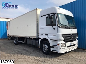 Camión caja cerrada Mercedes-Benz Actros 1832 EPS 16, 3 pedals, Airco, euro 4