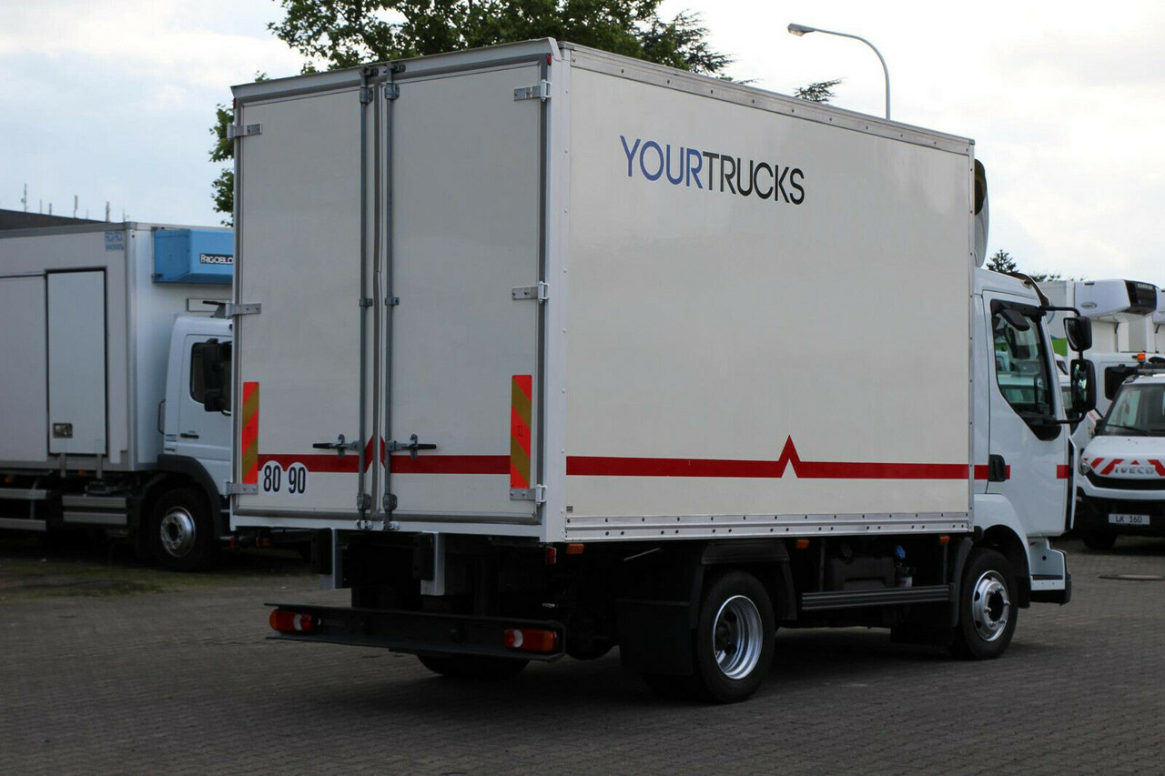 Camión caja cerrada Renault Midlum   Koffer 4,1m   seitliches Rolltor + Tür