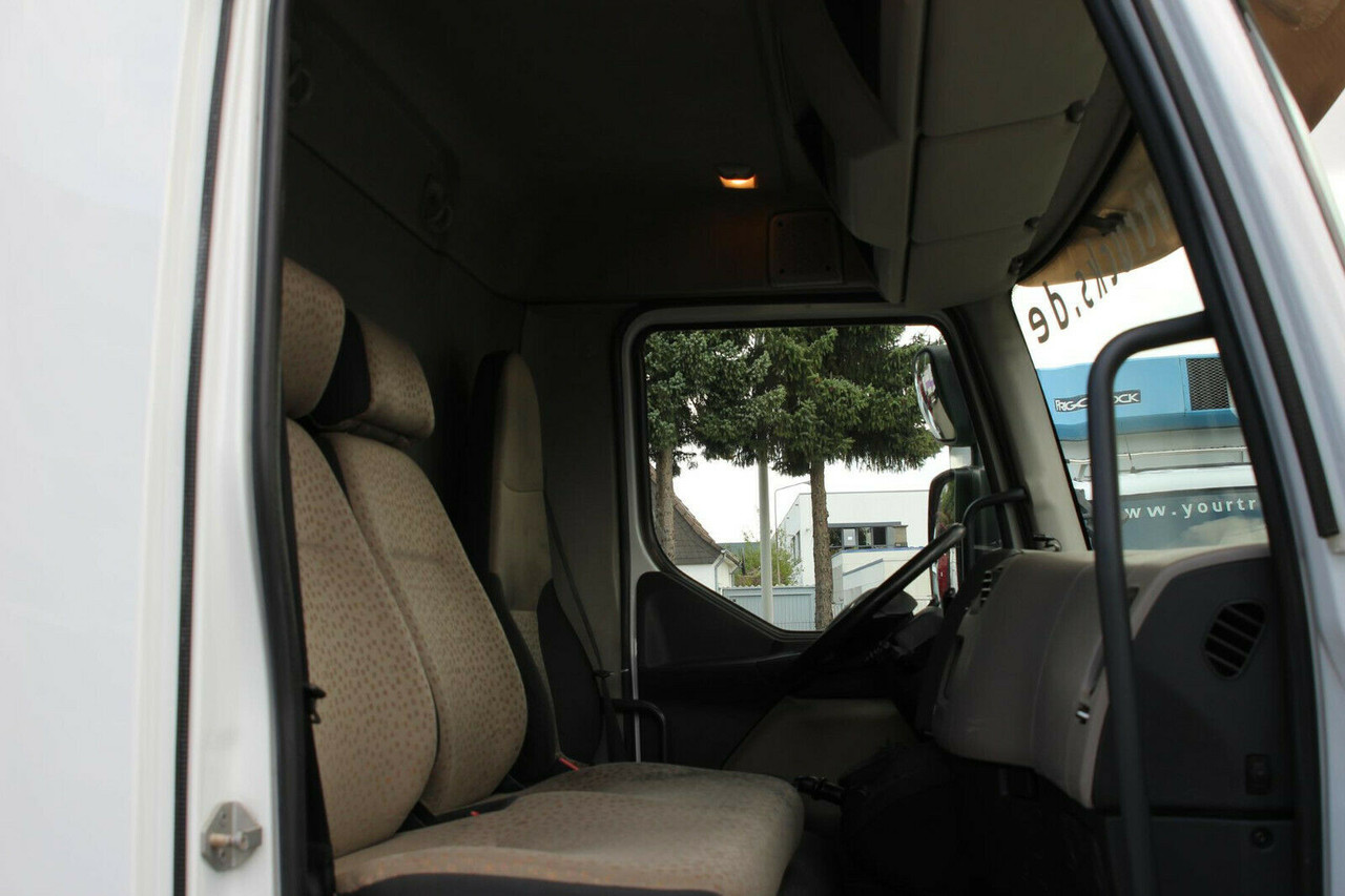 Camión caja cerrada Renault Midlum   Koffer 4,1m   seitliches Rolltor + Tür