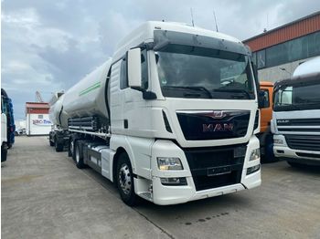 Camión cisterna MAN TGX 26.440 * RETARDER * SILO MIT ANHÄNGER