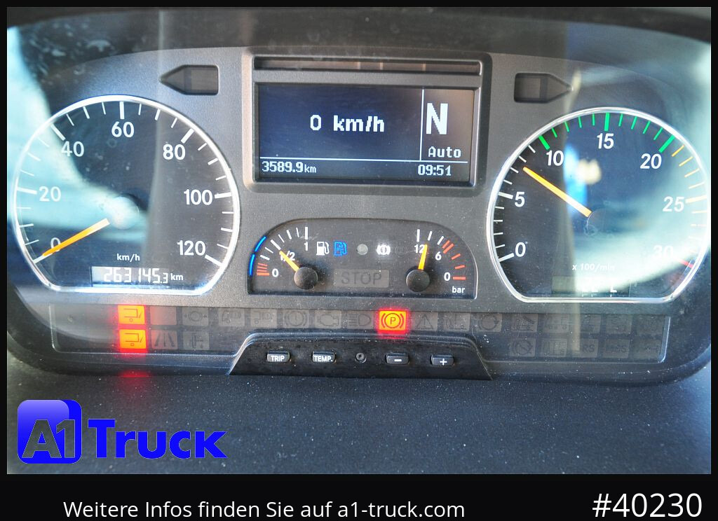 Camión frigorífico MERCEDES-BENZ Atego 1222, Kühlkoffer, Carrier Supra 1150 Mt, LBW