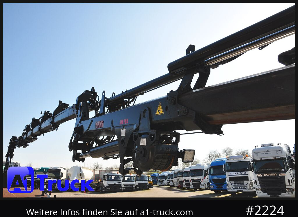 Camión grúa MAN TGS 35.470, Hiab SX 322 E6 Jib,  8x2