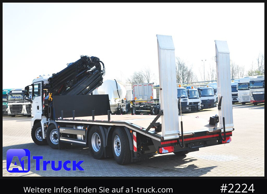 Camión grúa MAN TGS 35.470, Hiab SX 322 E6 Jib,  8x2