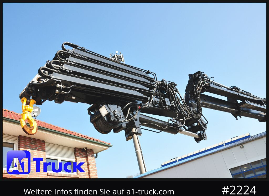 Camión grúa MAN TGS 35.470, Hiab SX 322 E6 Jib,  8x2