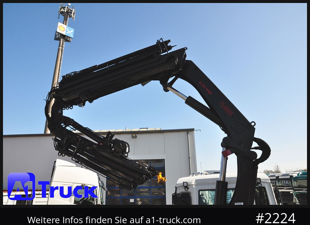 Camión grúa MAN TGS 35.470, Hiab SX 322 E6 Jib,  8x2