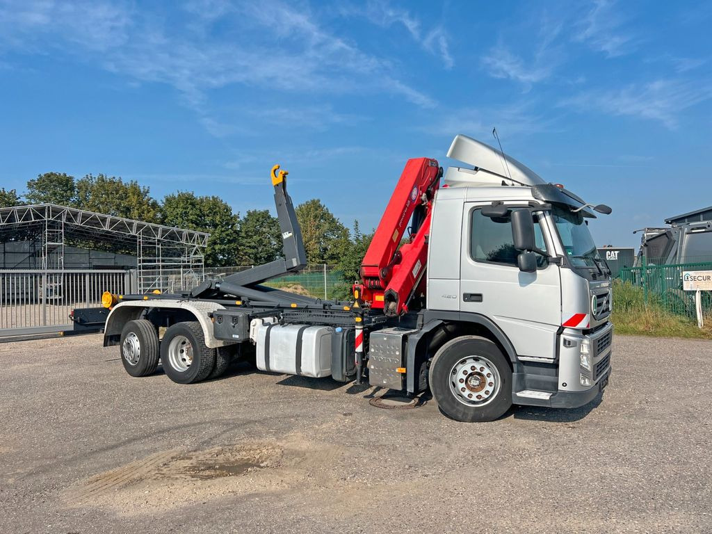 Camión grúa Volvo FM 420 6X2 Abroller mit Kran & Funk im Top Zust.