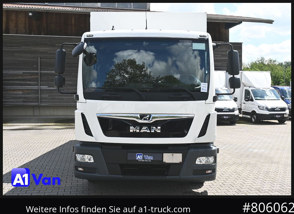 Camión lona MAN TGL 8.190 4x2 BL Pritsche Plane, LBW,