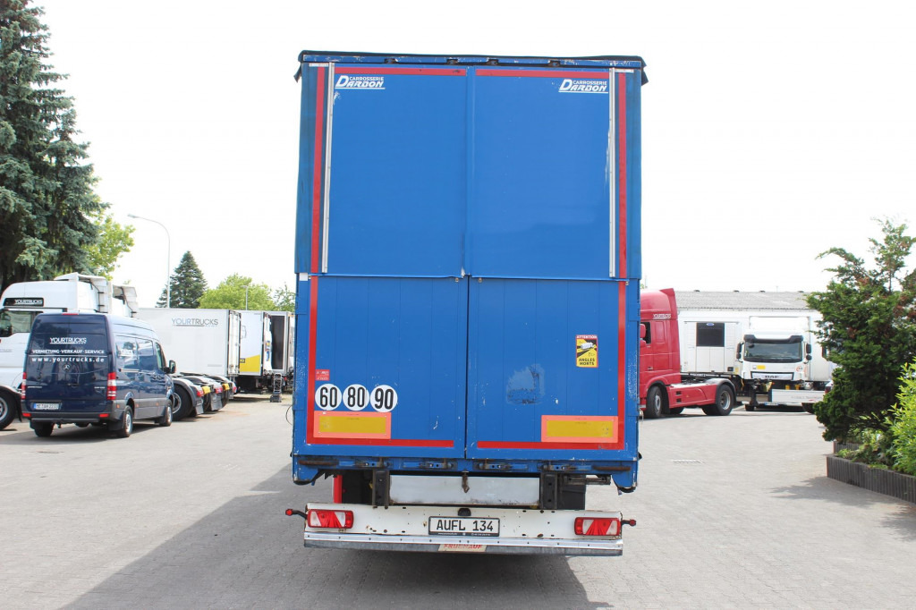 Camión lona MAN TGX 26.460 Retarder Jumbo-Zug 120M3 Durchlade