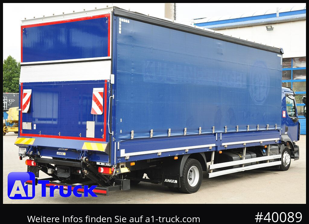 Camión lona RENAULT D 240,  4x2, Ladebordwand, LBW, guter Zustand