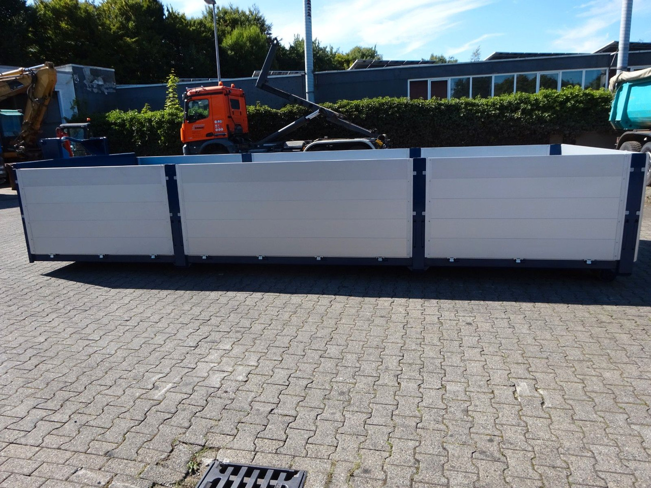 Camión multibasculante 12 cbm Abrollcontainer Pritsche