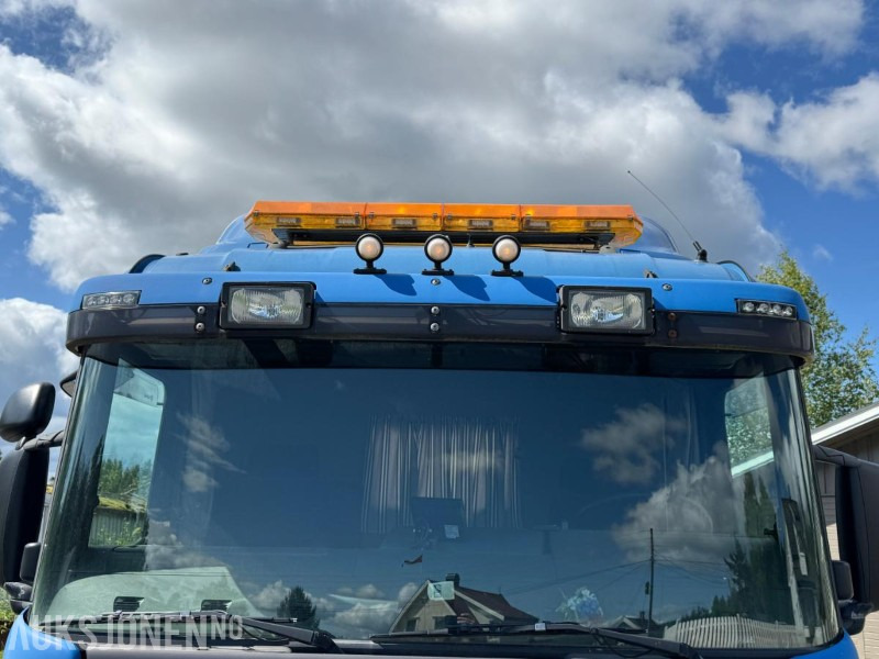 Camión multibasculante 2001 Scania R 164GB 6X2NA 480 / krokbil med flak og uttak for kran