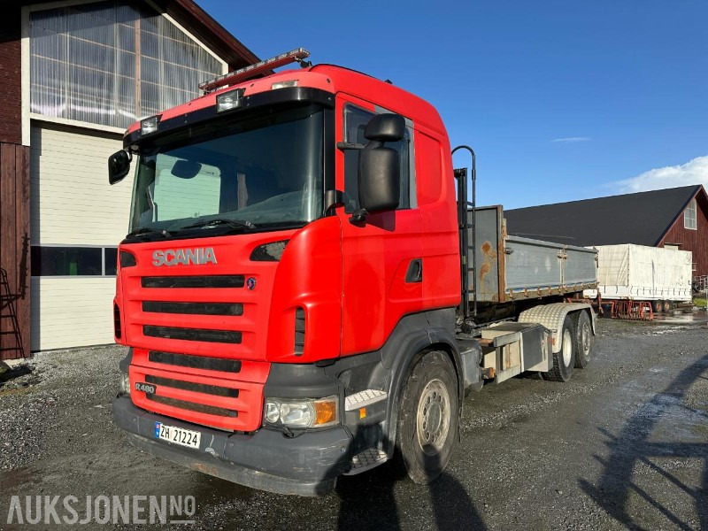 Camión multibasculante 2007 SCANIA R480 6x2 KROKBIL
