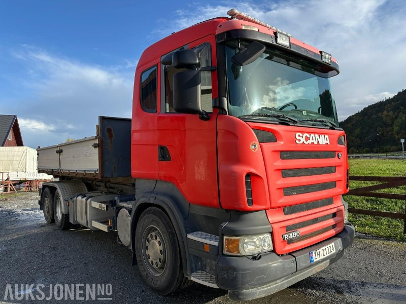 Camión multibasculante 2007 SCANIA R480 6x2 KROKBIL